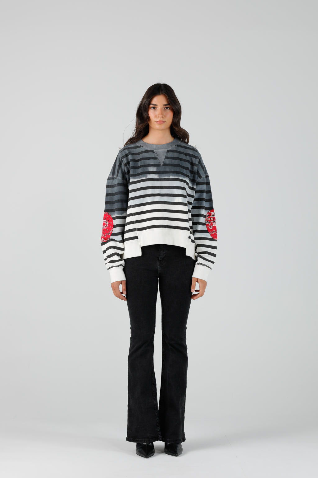 Slate Stripe Sweat