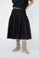 Textured Black Skirt