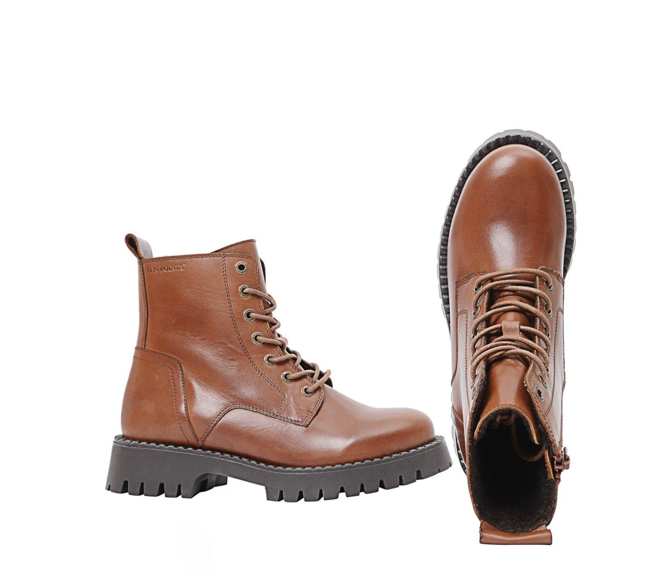 Brown Laced Boot