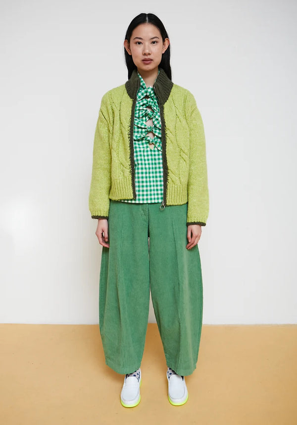 Green Dado Pants