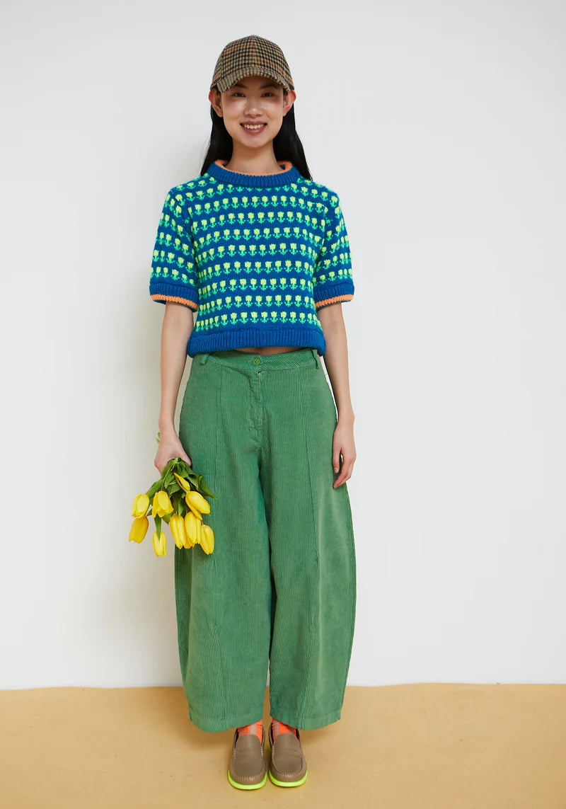 Green Dado Pants