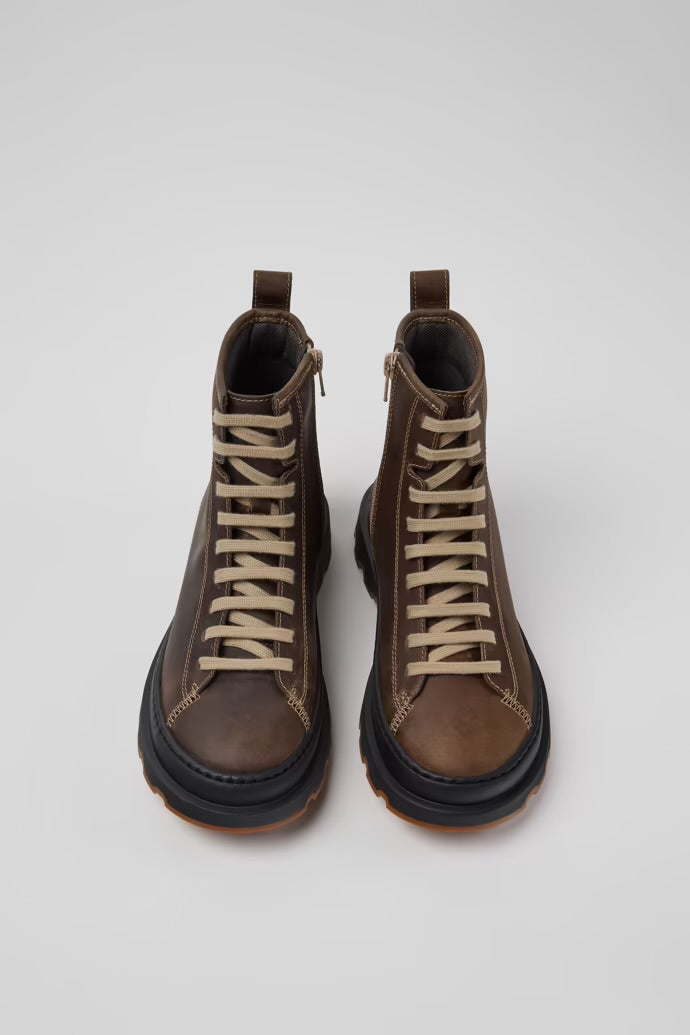 Brutus Beige Ankle Boots