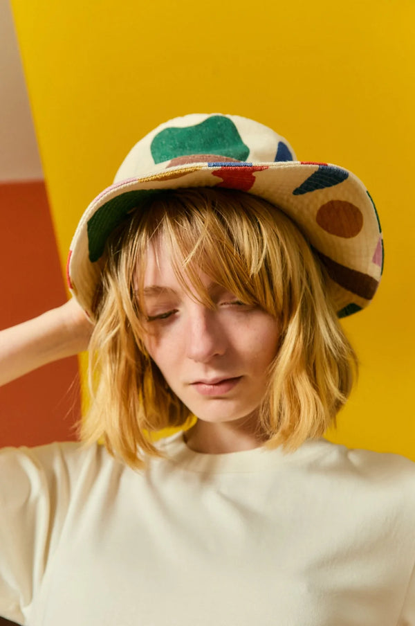 Wide Brim Bucket Hat