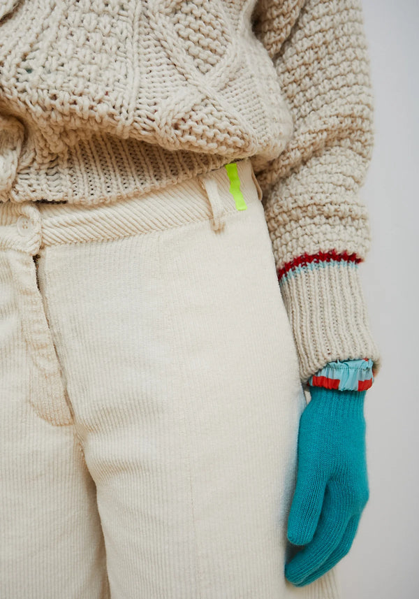 Ecru Dado Pants