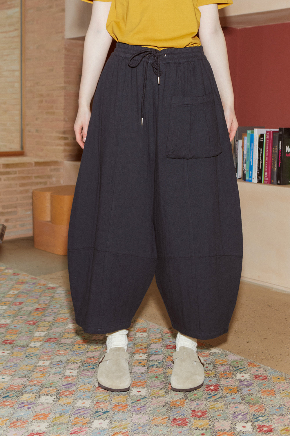 Elio Black Trousers