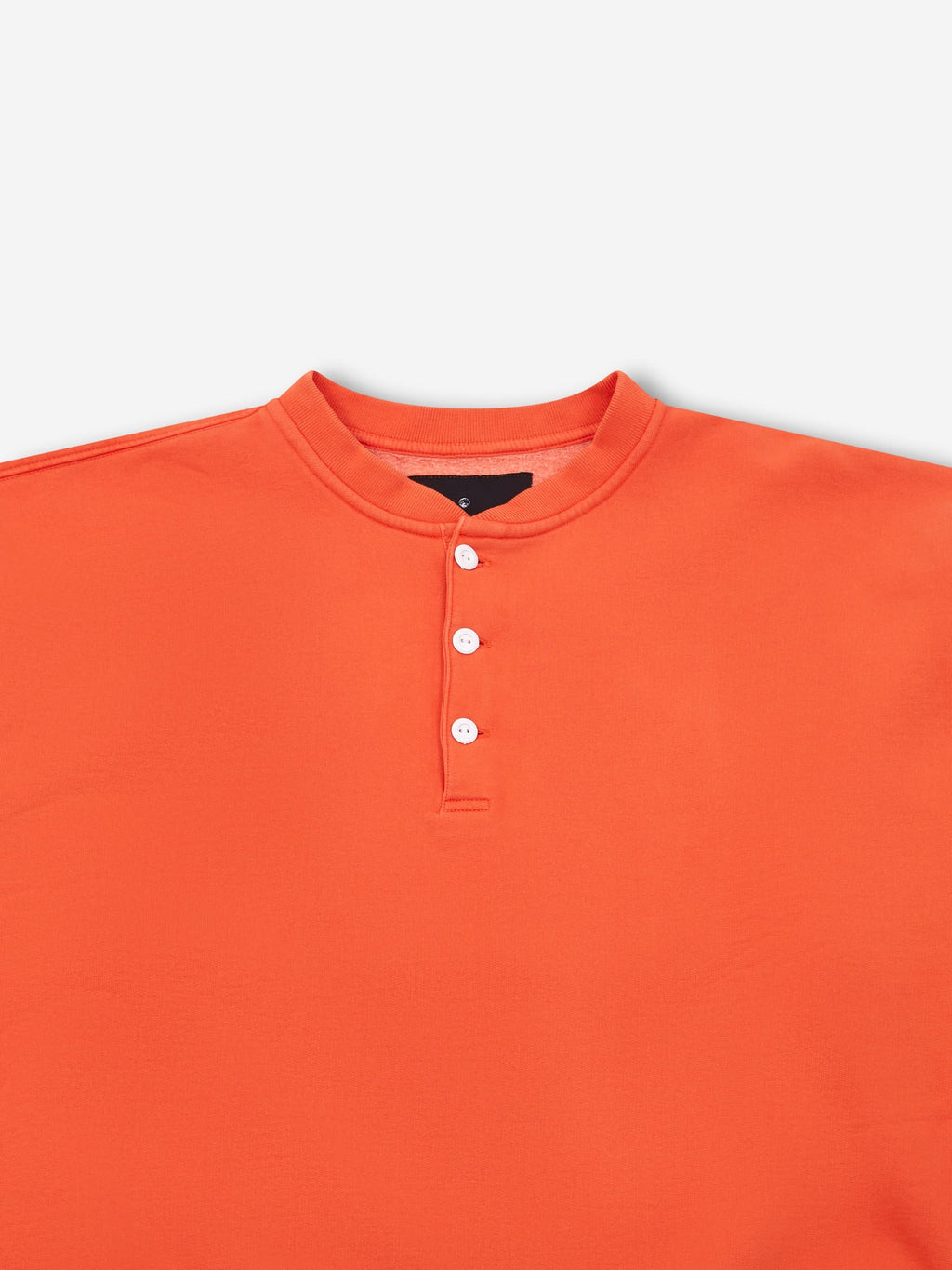 Tangerine Coady Grandad Sweater