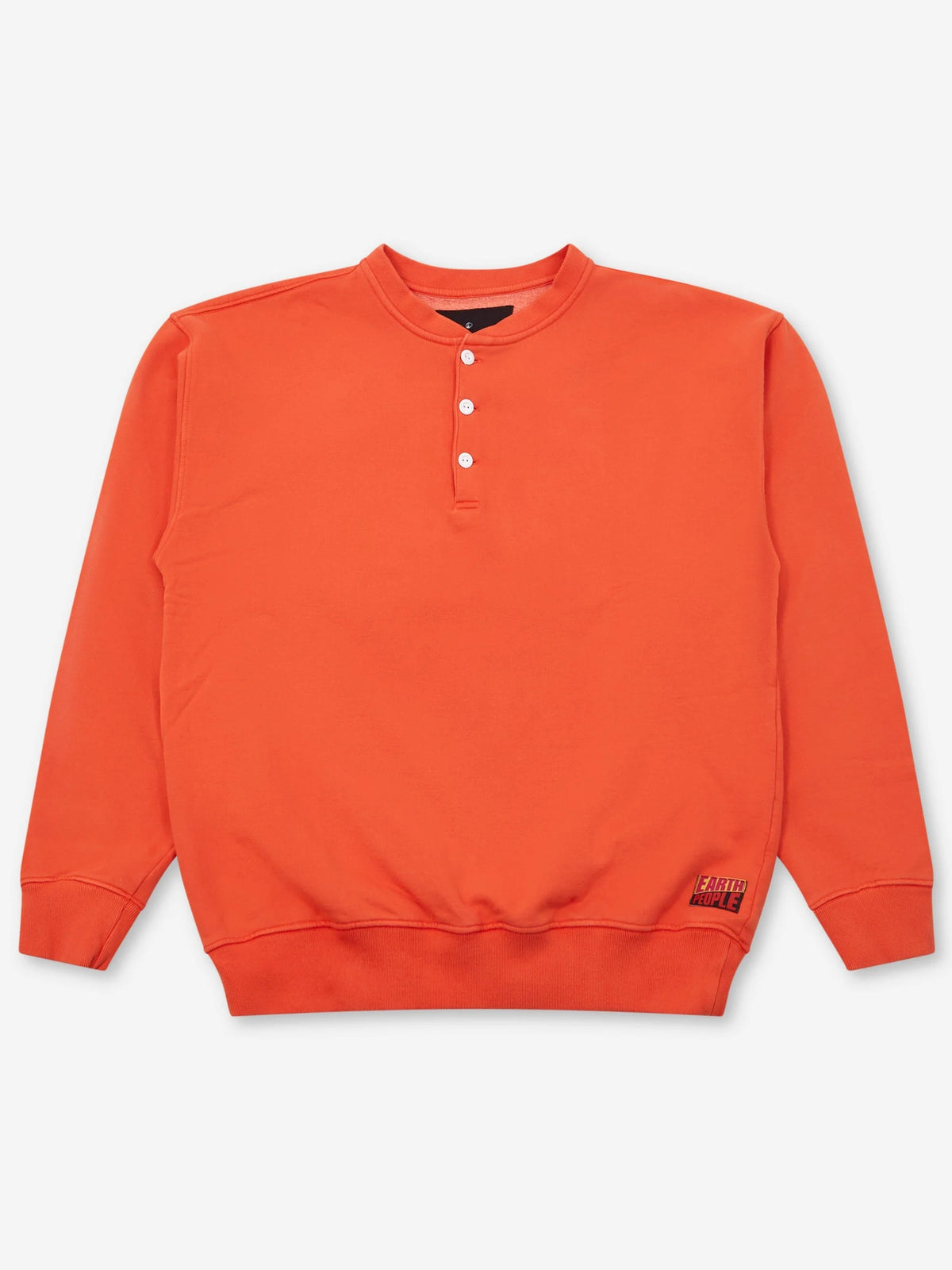 Tangerine Coady Grandad Sweater