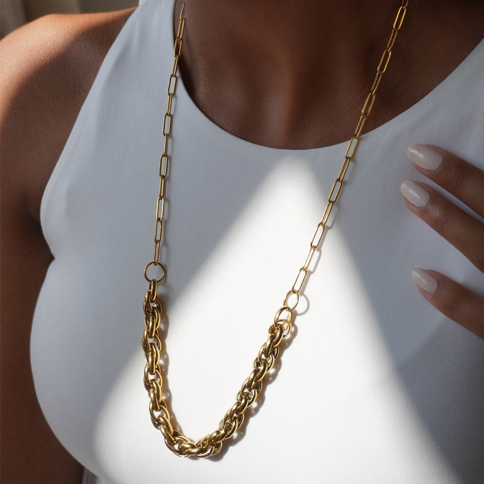 Gold Multi Chain Necklace