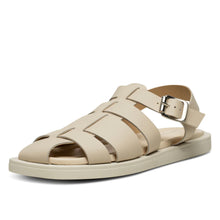 Krista Off White Fisherman Leather Sandal
