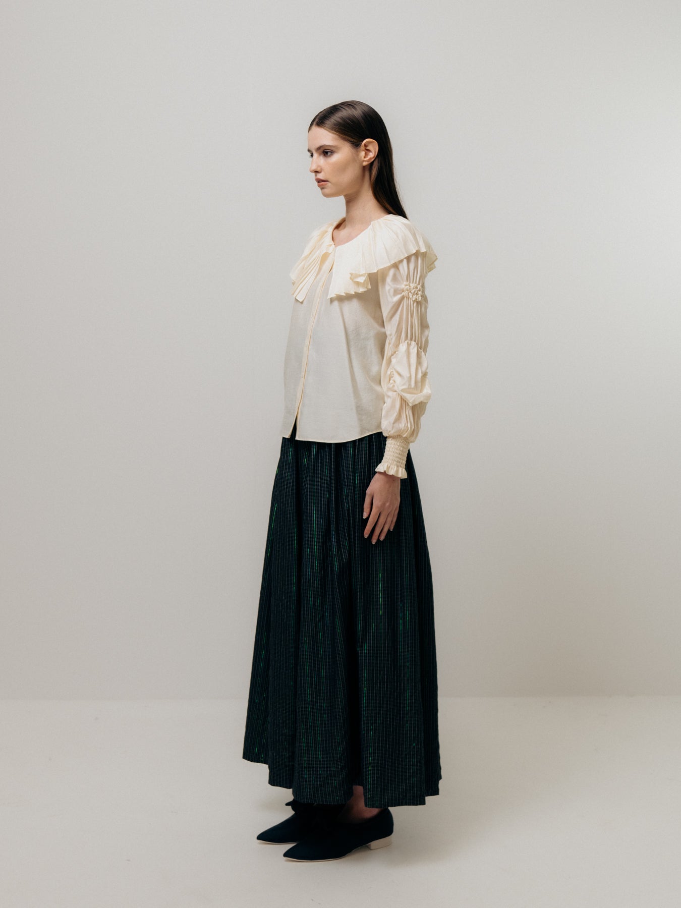 Butter Lapel Blouse