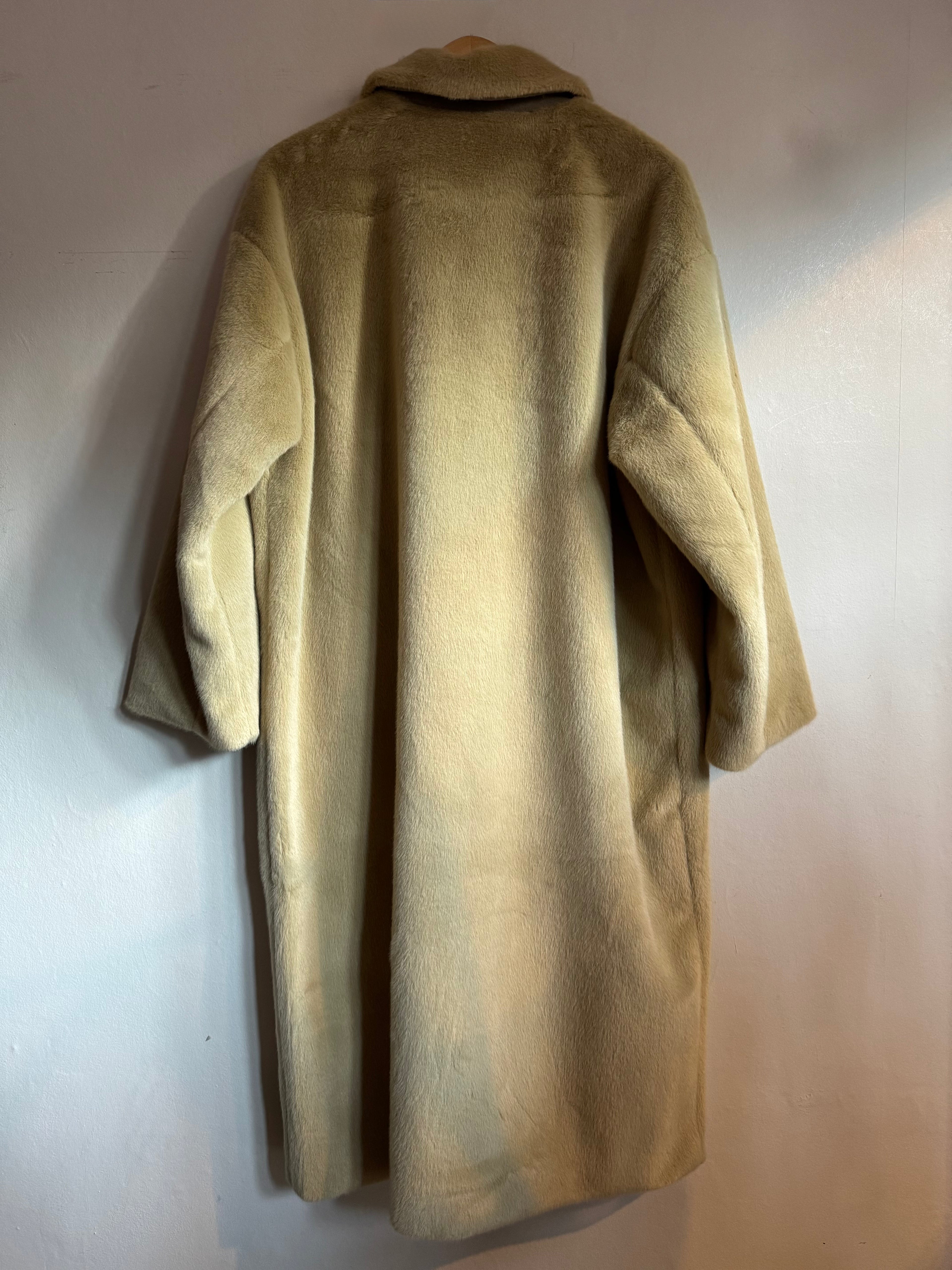 Taupe Abby Oversized Long Coat