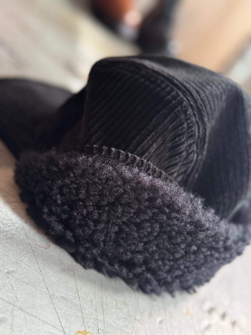 Black Cord Cap