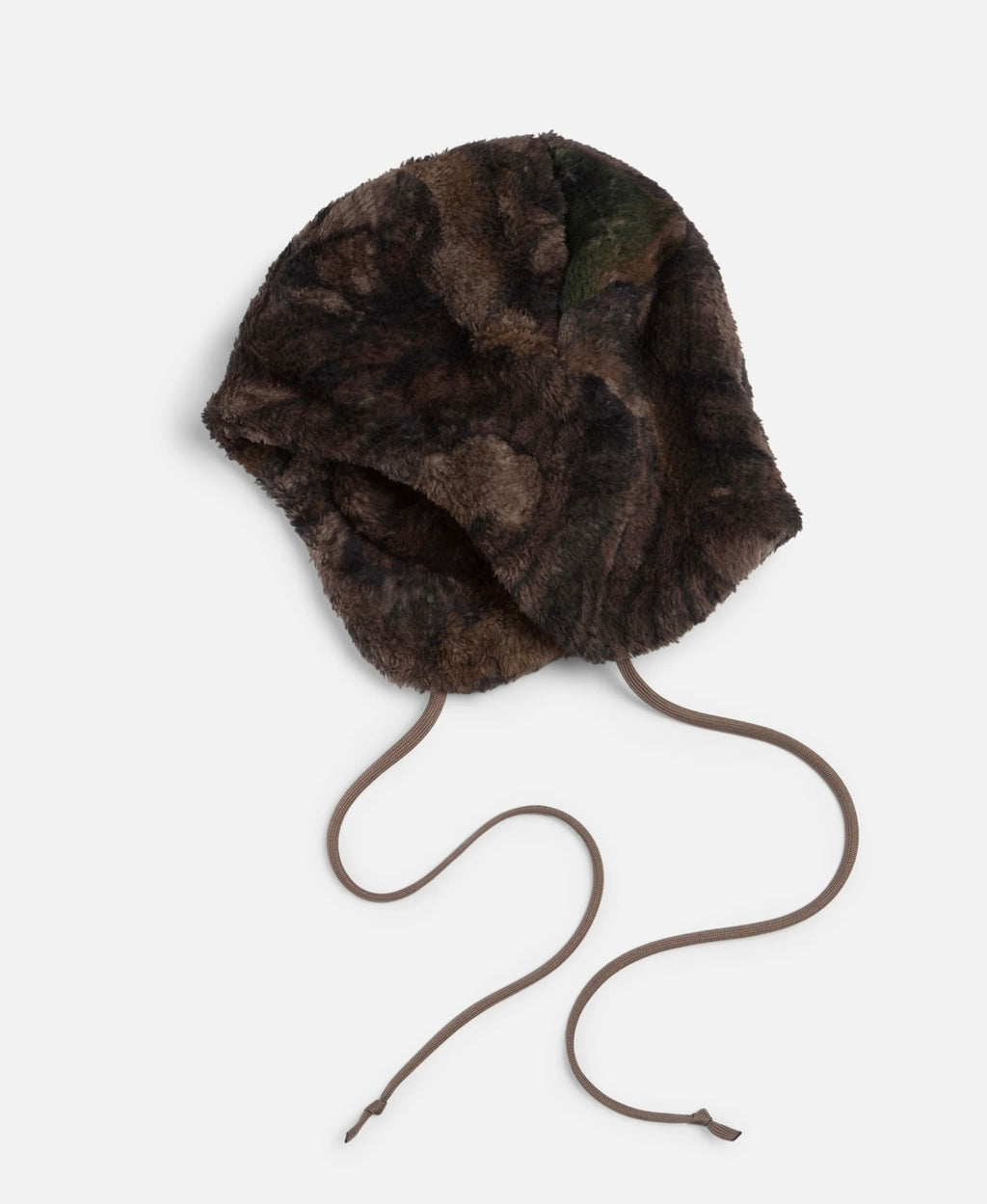 Tree Camo Fleece Flight Cap