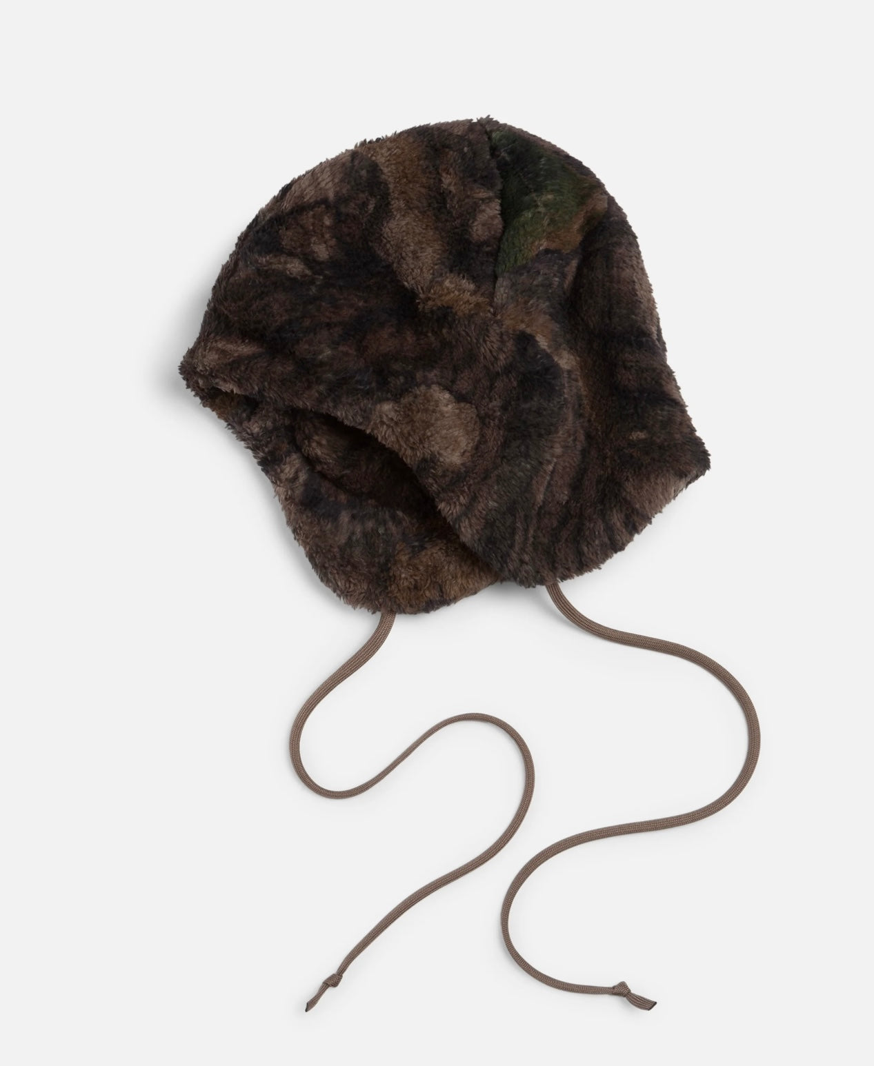 Tree Camo Fleece Flight Cap