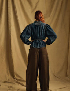 Indigo Denim Tahoe Top
