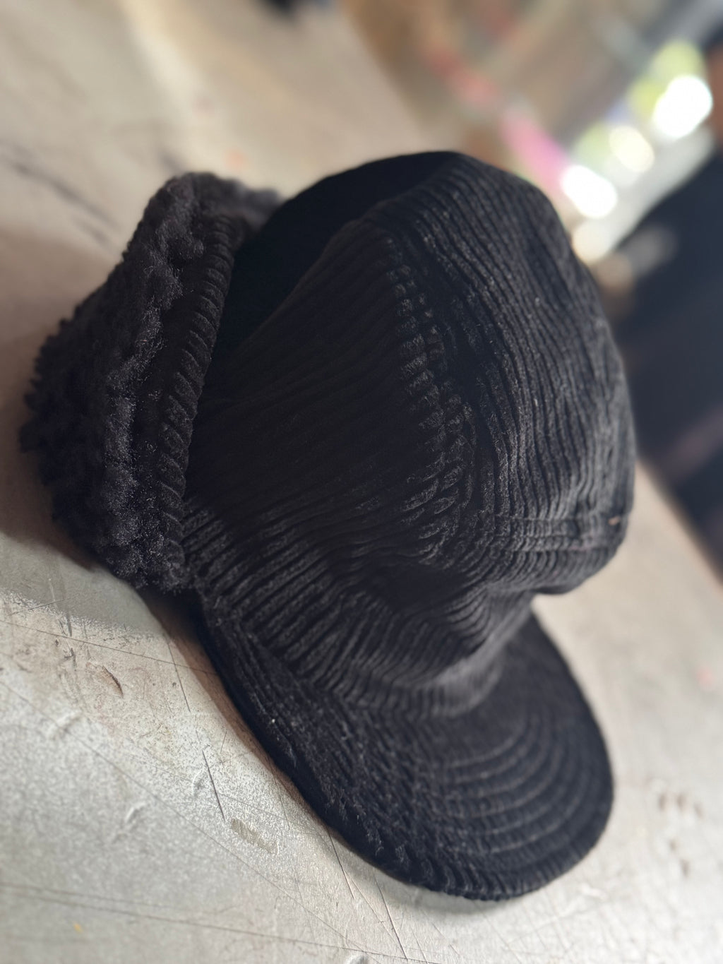 Black Cord Cap