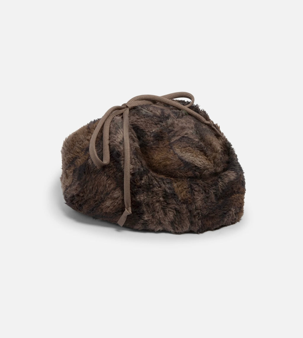 Tree Camo Fleece Flight Cap