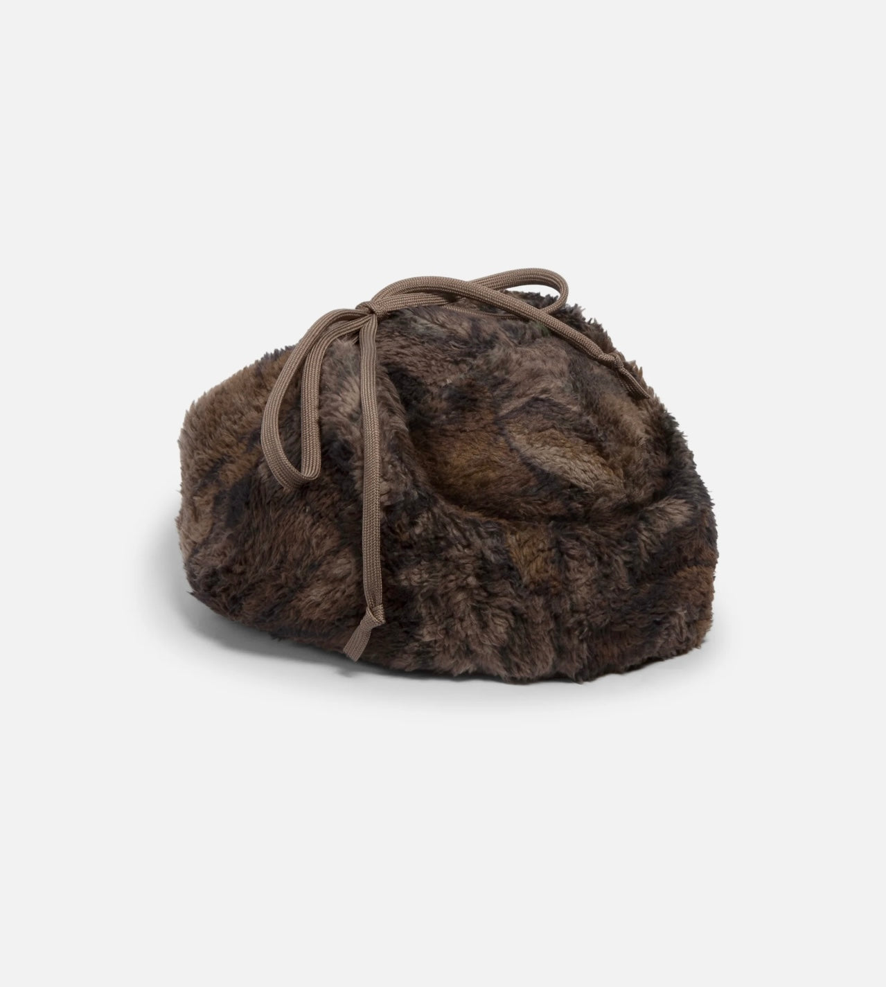 Tree Camo Fleece Flight Cap