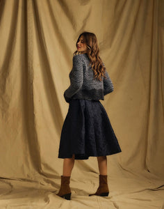 Maritime Blue Knit Jumper