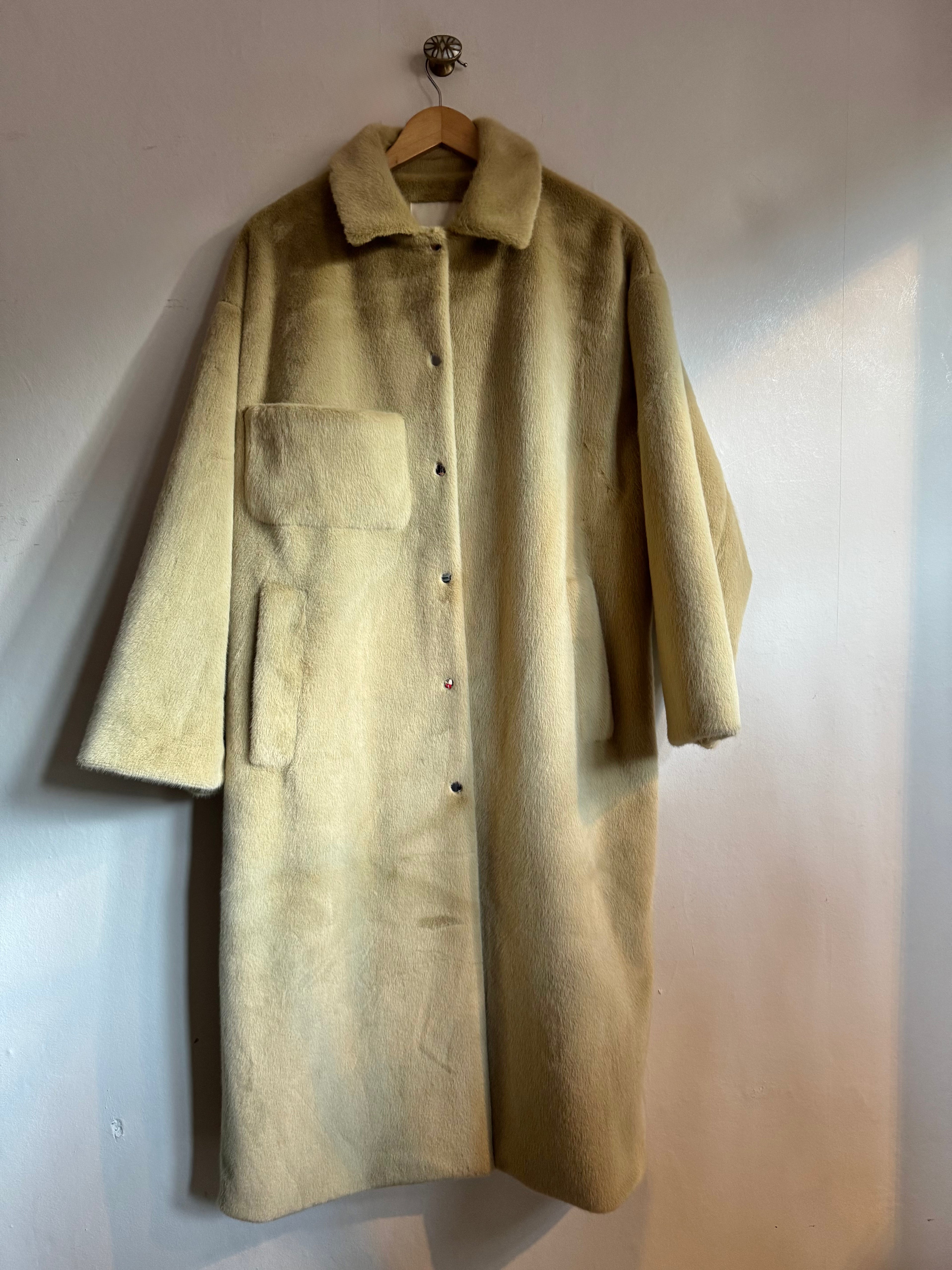 Taupe Abby Oversized Long Coat