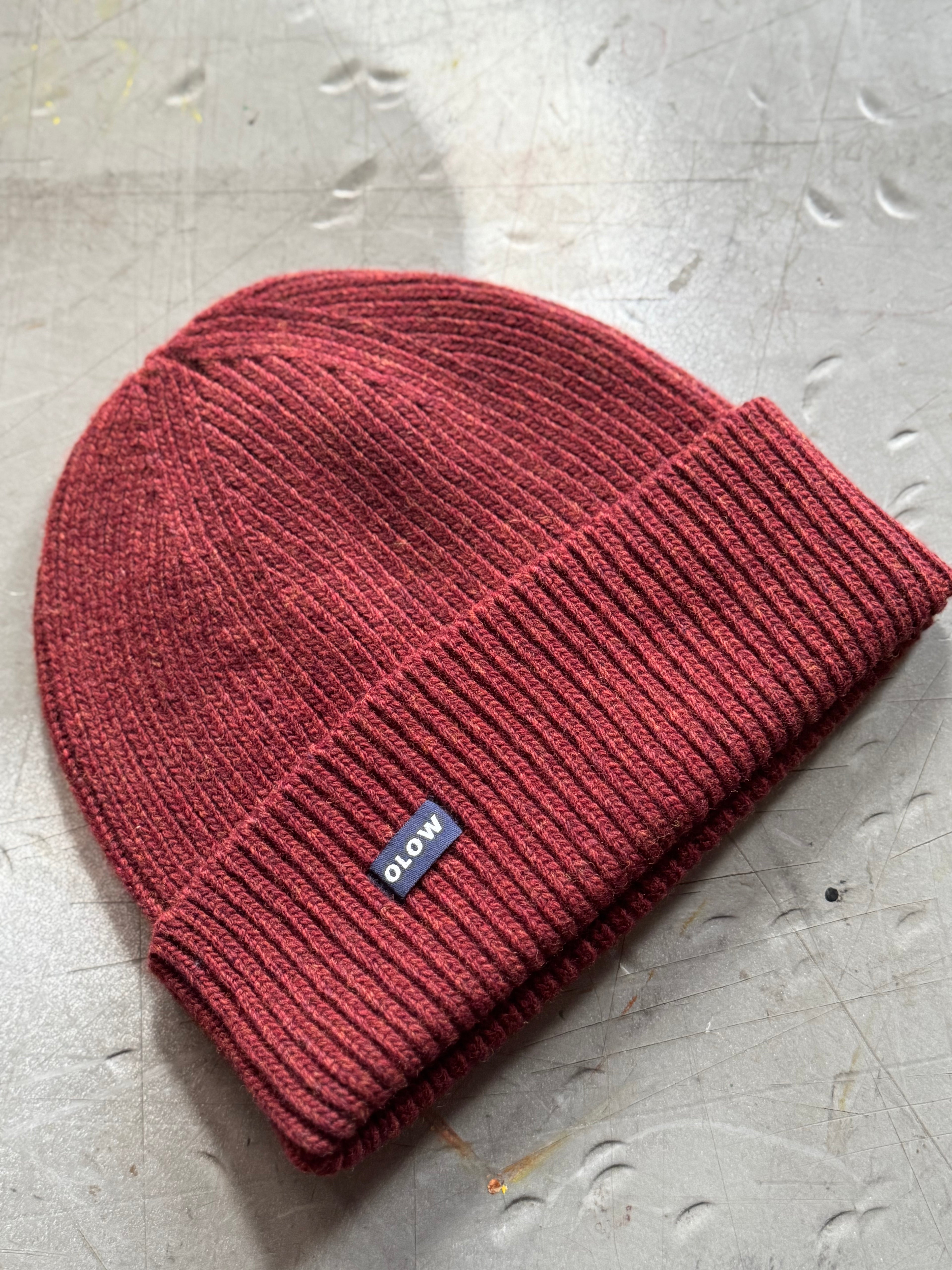 Beanie Dark Red