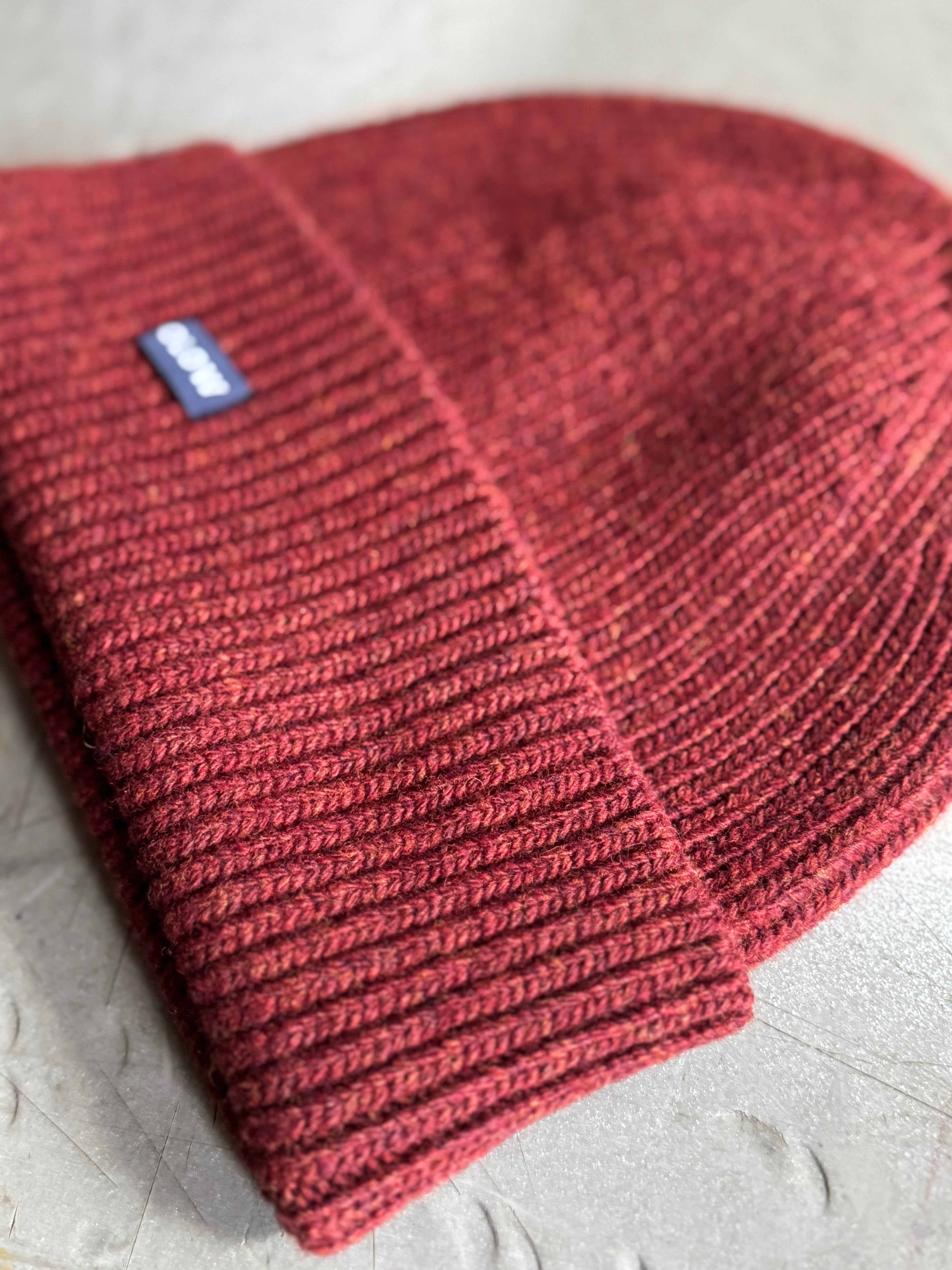 Beanie Dark Red