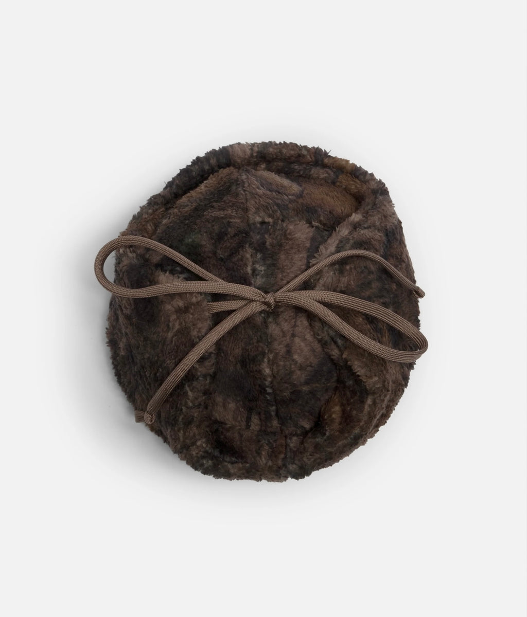 Tree Camo Fleece Flight Cap