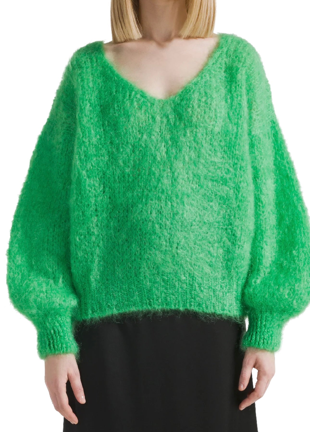 Green Mohair Sweater