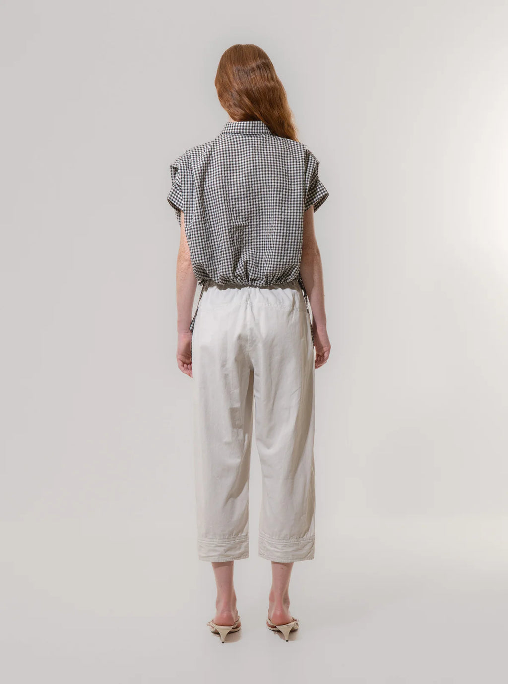 Light Grey Utility Relax Trousers
