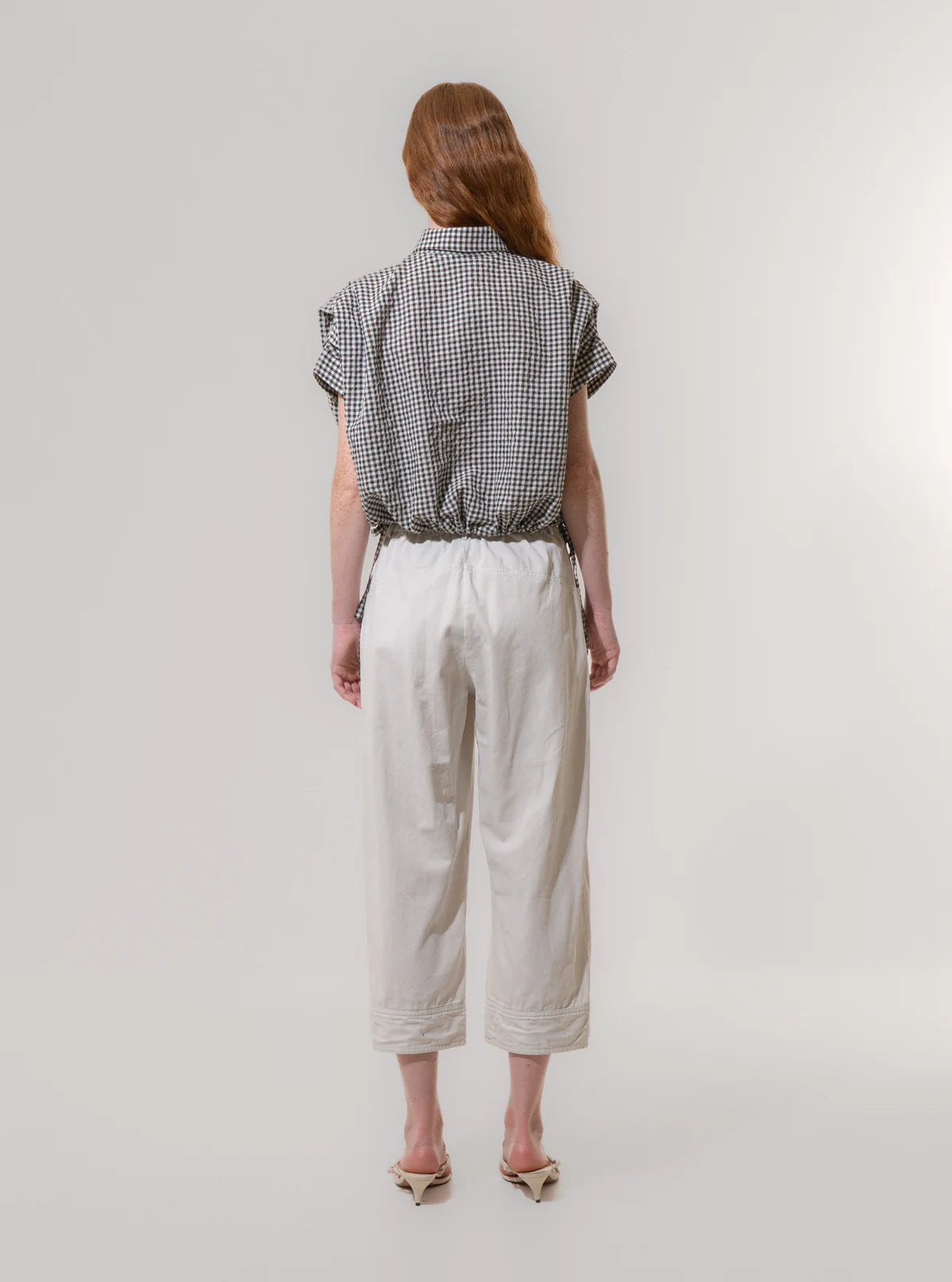 Light Grey Utility Relax Trousers