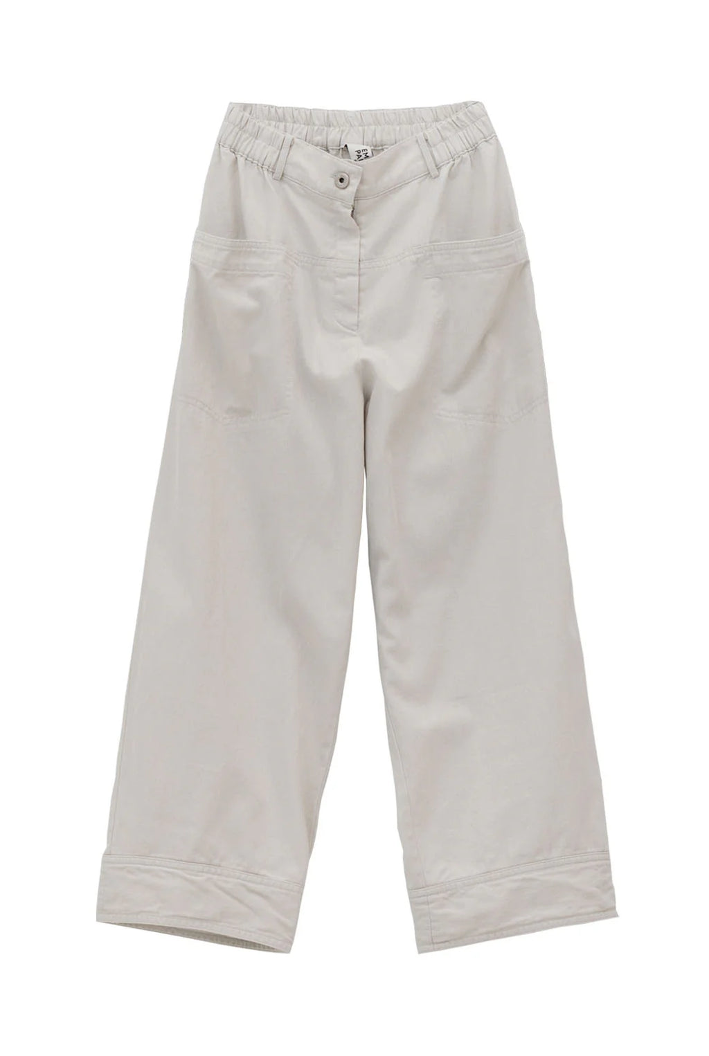 Light Grey Utility Relax Trousers