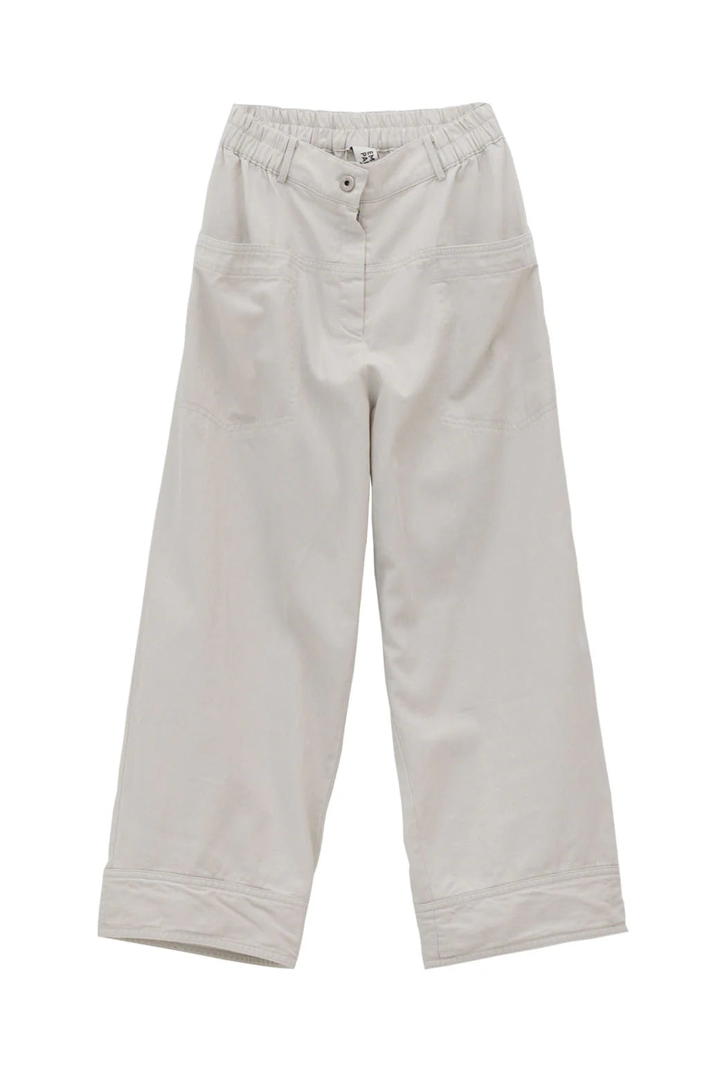 Light Grey Utility Relax Trousers