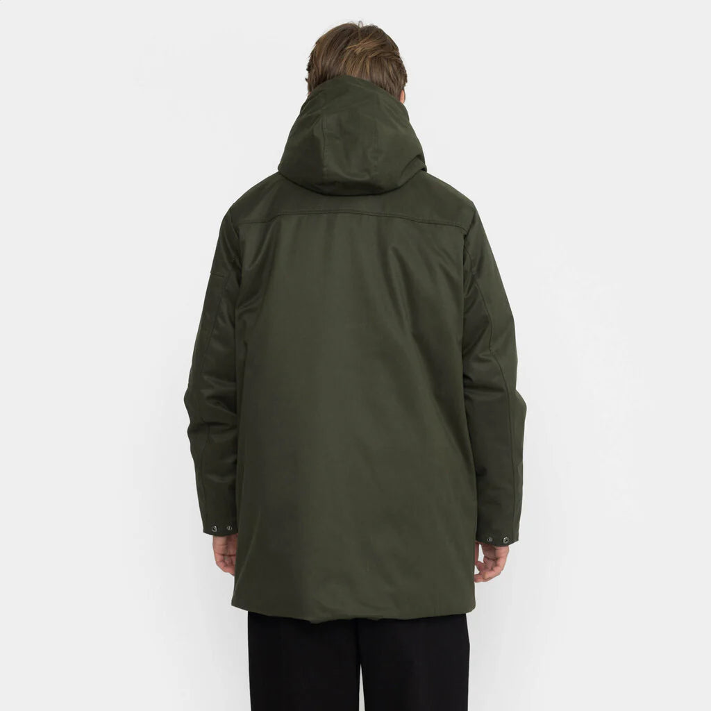 Dark Green Hiking Parka