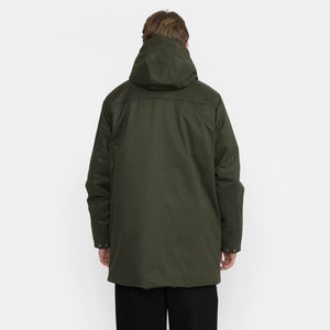 Dark Green Hiking Parka