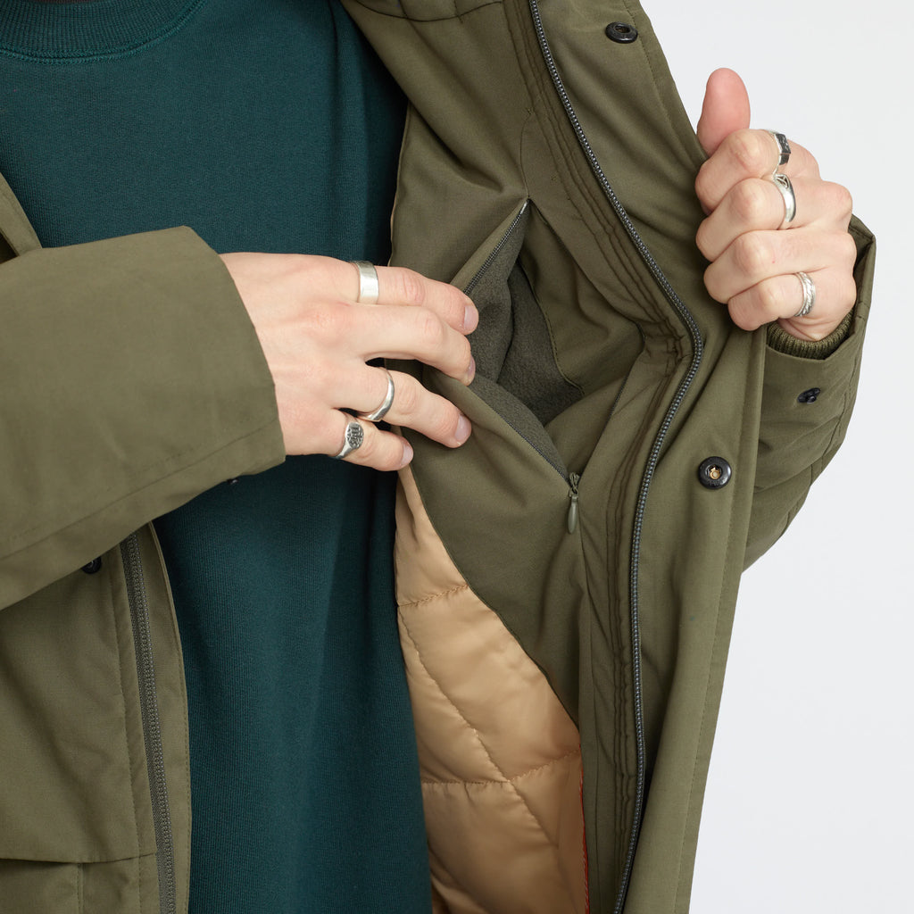 Army Green Padded Hiker Jacket - Last Chance (size Large)