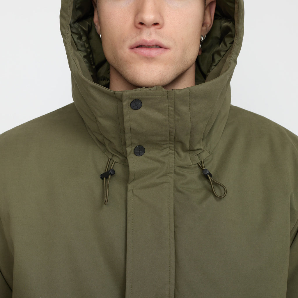 Army Green Padded Hiker Jacket - Last Chance (size Large)