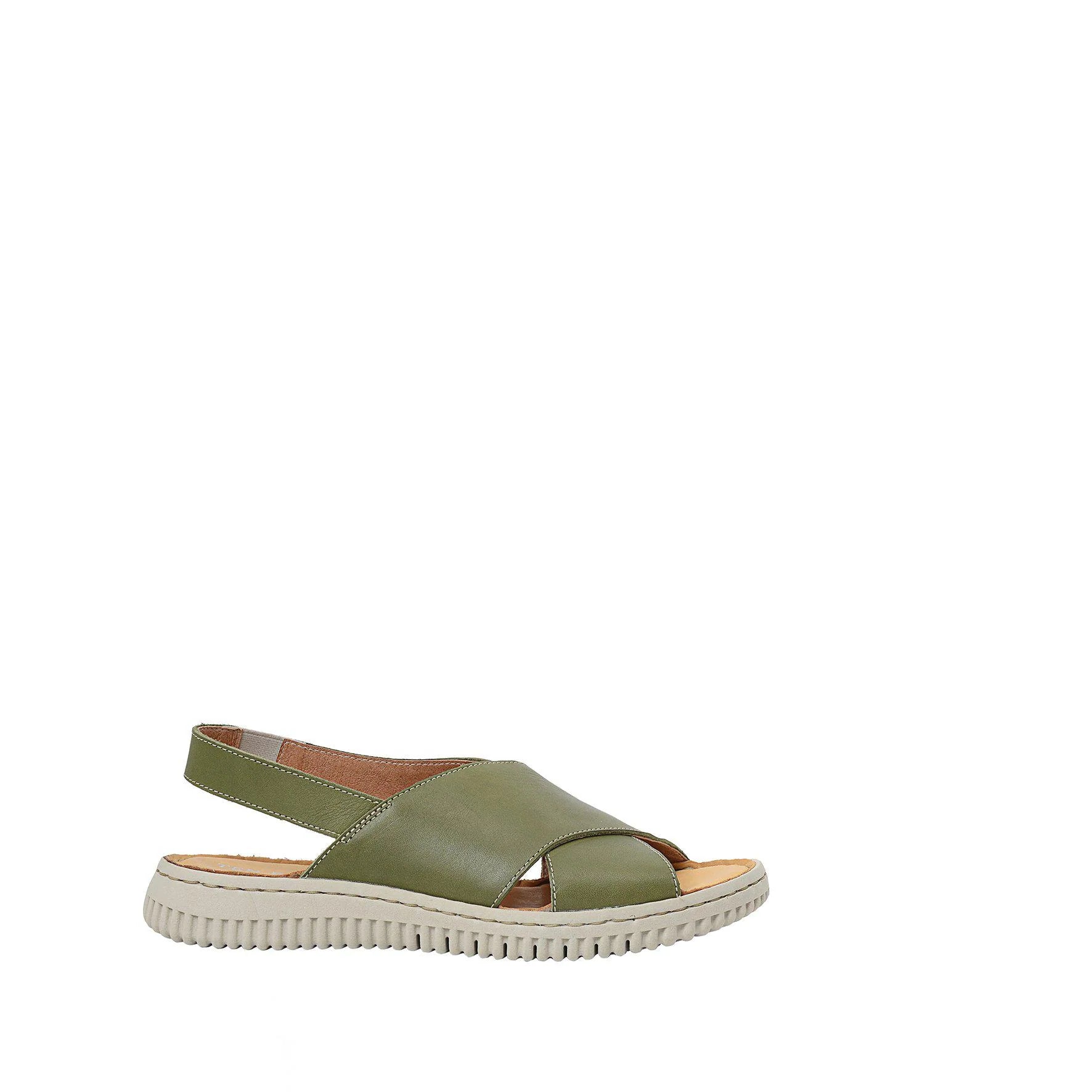 Khaki Soft Sandals - size 37 only