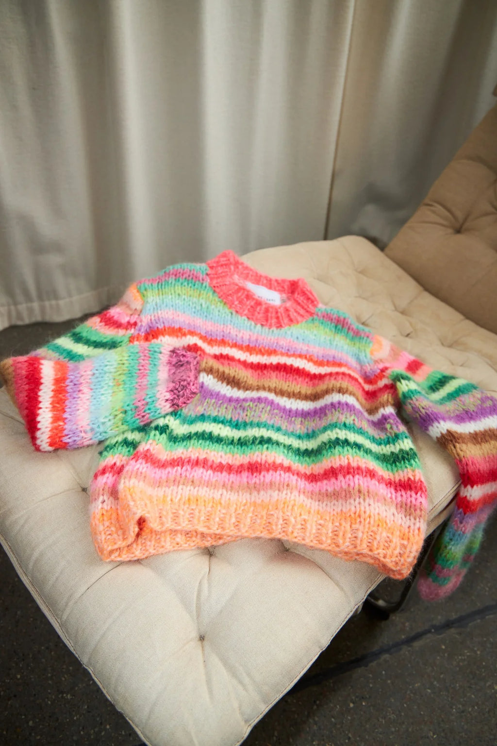 Limited Edition Hand Knit Stripe Jumper