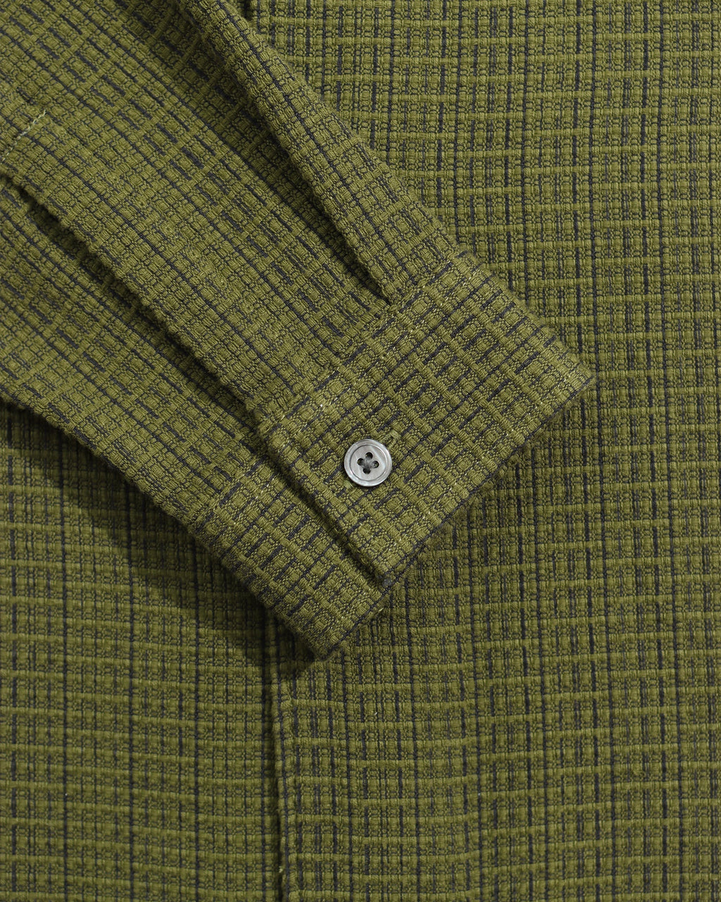 Green Dobby Busey Shirt