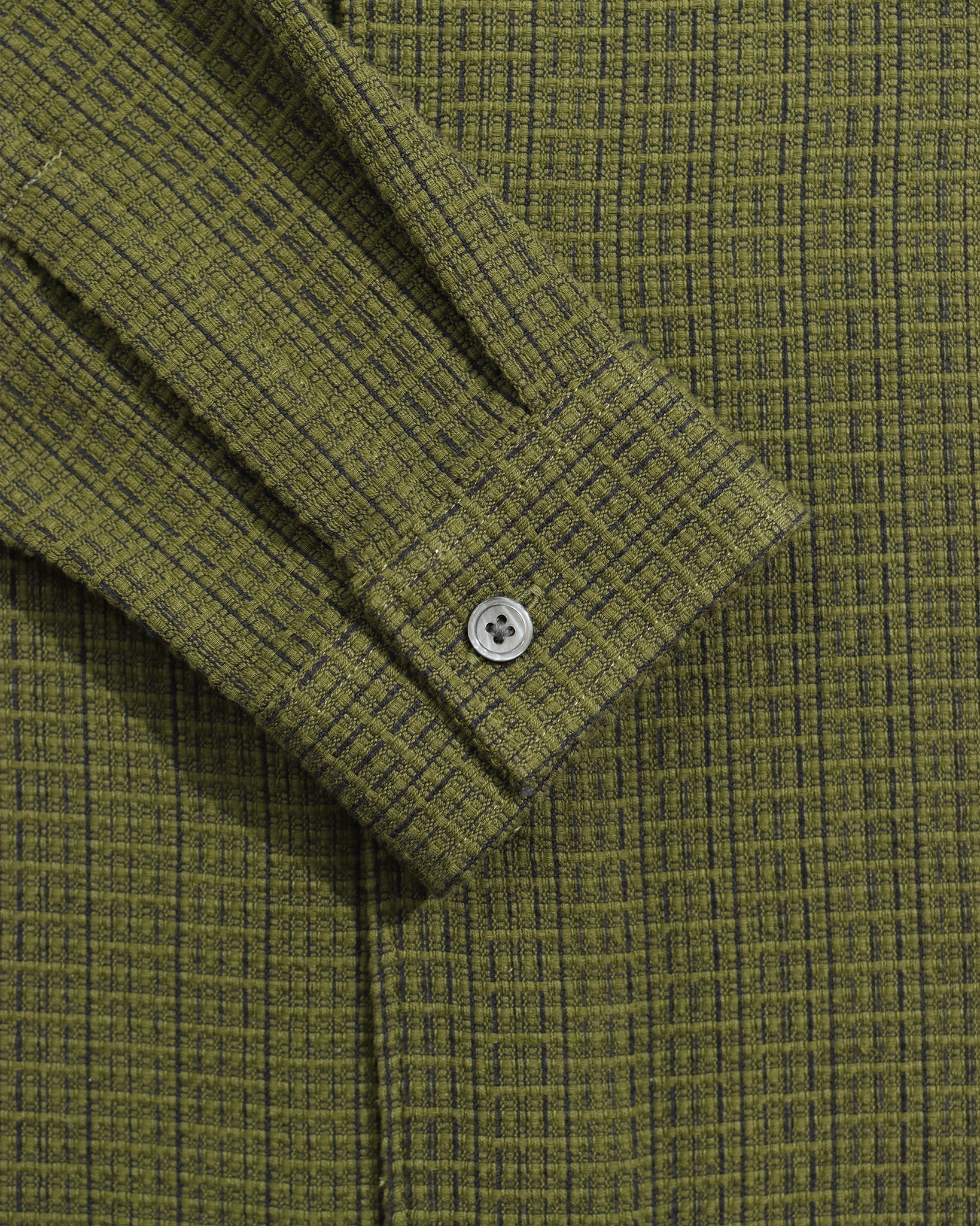 Green Dobby Busey Shirt