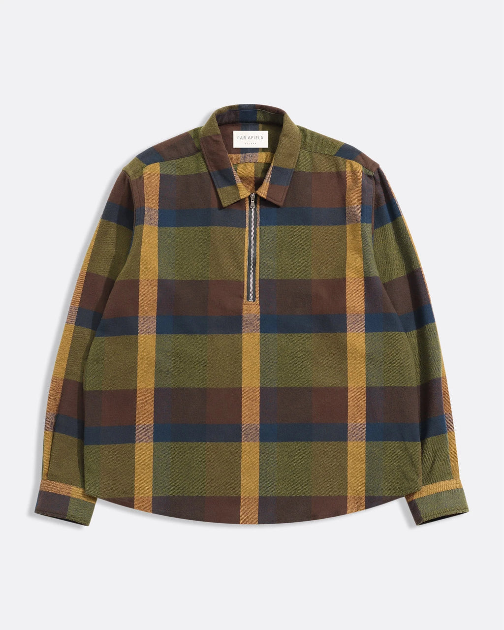 Green Multi Check Day Shirt