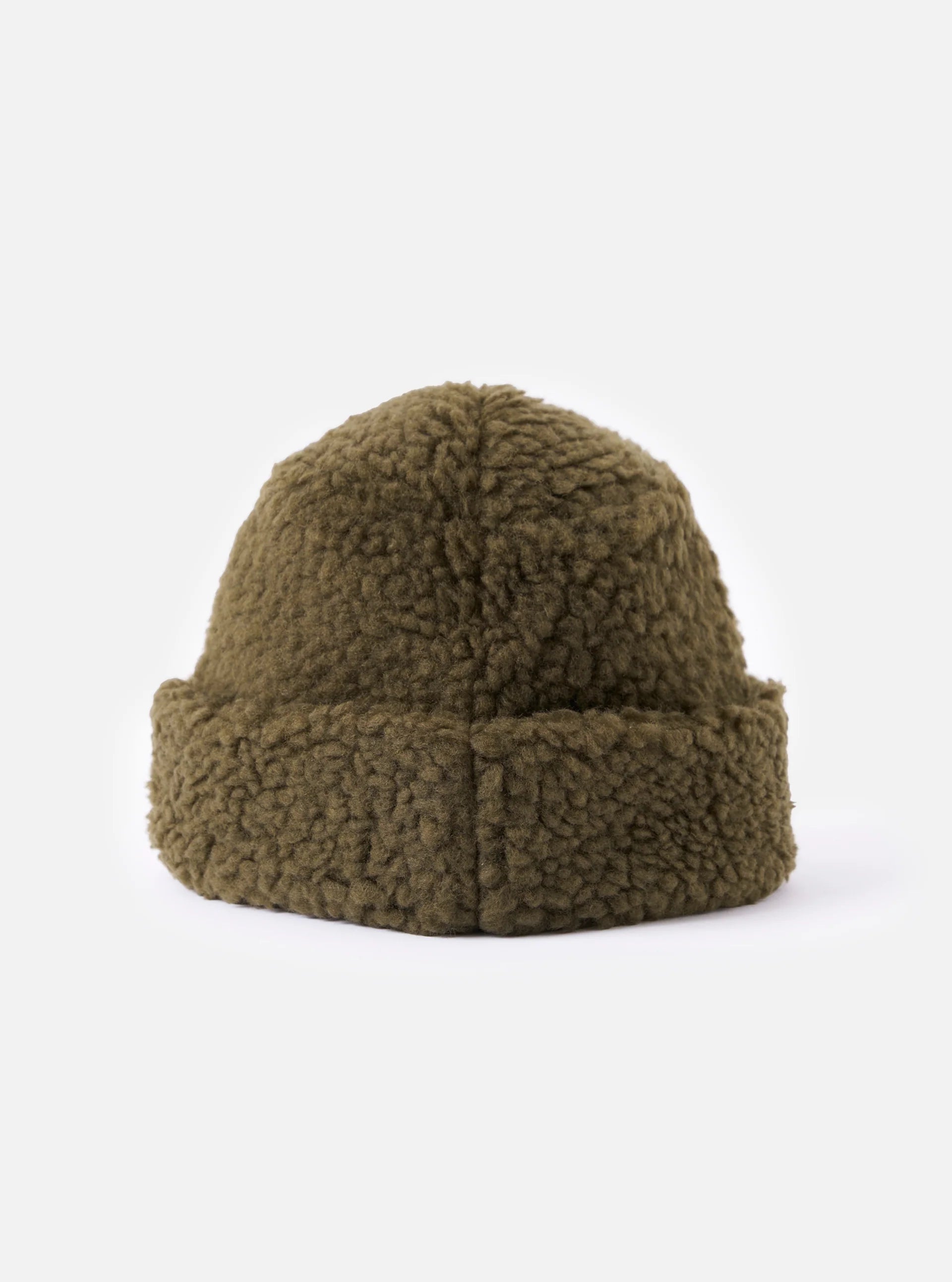 Olive Boa Toque Hat