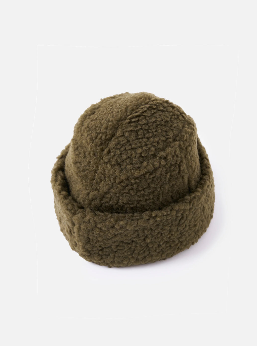 Olive Boa Toque Hat