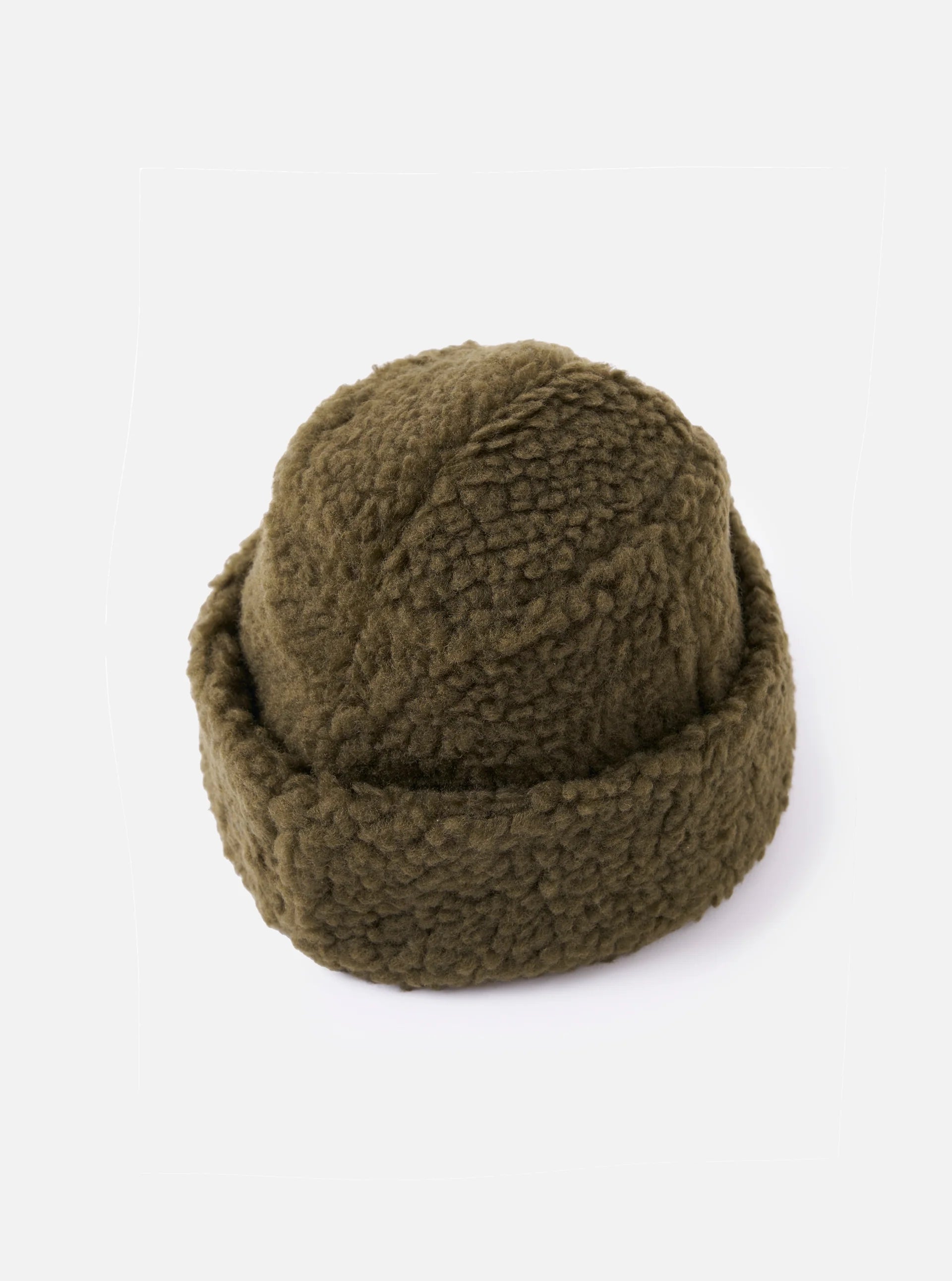 Olive Boa Toque Hat