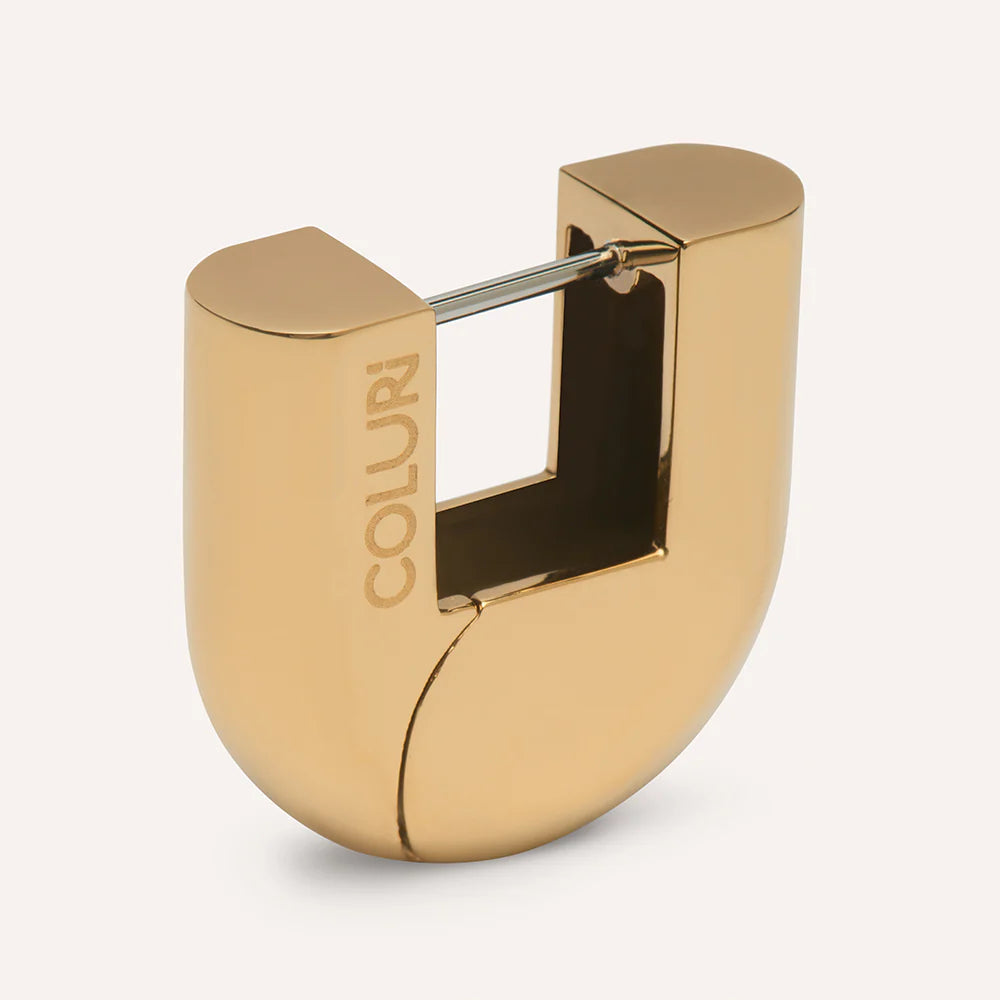 Gold Lourde Statement Earrings