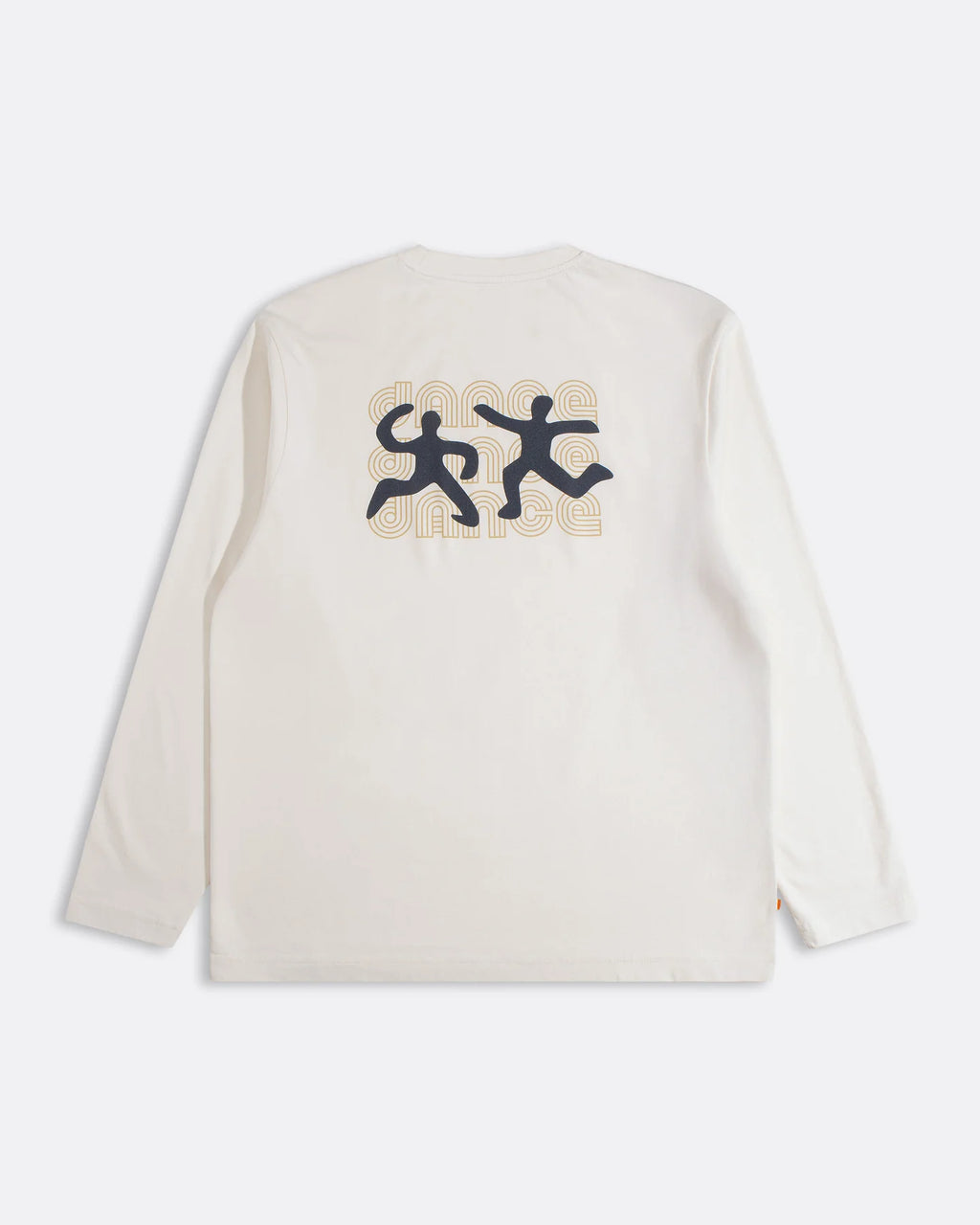 White Dance Graphic Long Sleeve T shirt
