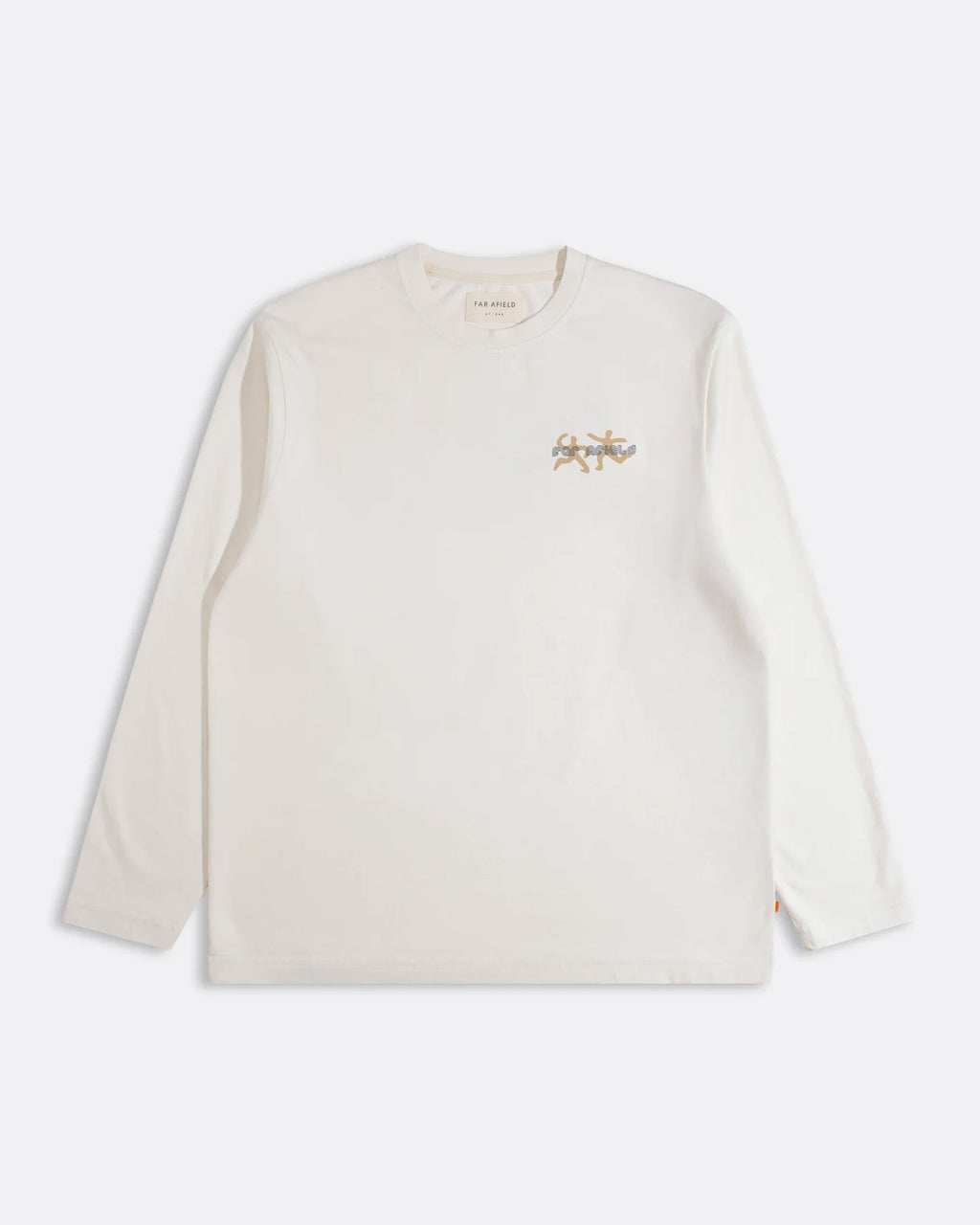 White Dance Graphic Long Sleeve T shirt
