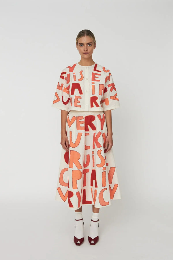 Mixed Red Cruise Shirt