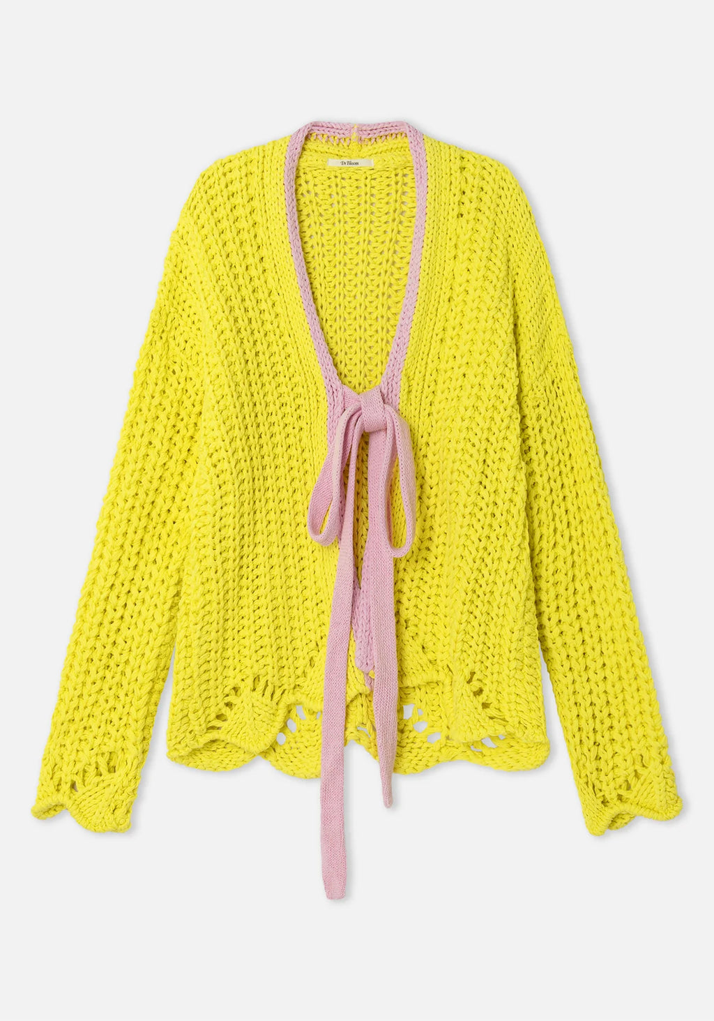 Yellow Trado Cardigan