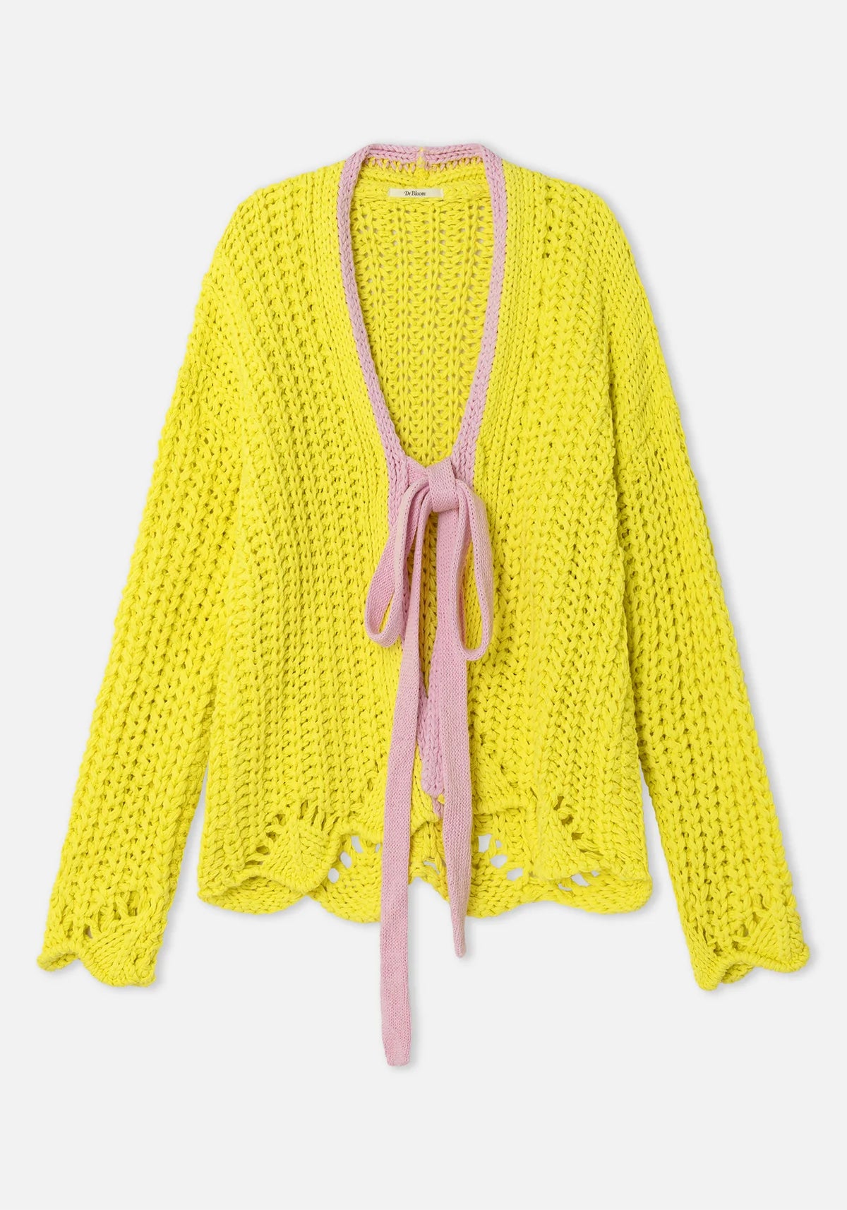 Yellow Trado Cardigan